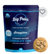 Big Pete's Treats | Sleepytime Chocolate Chip Mini Cookies | Edible | 10pk | 200mg THC | 100mg CBN