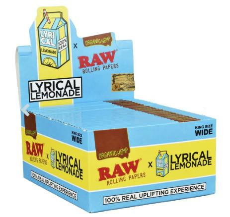RAW x Lyrical Lemonade | Organic Hemp | Rolling Papers | KS WIde