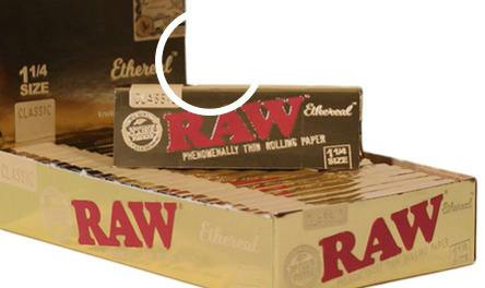 RAW Ethereal Classic Rolling Papers | 1 1/4"