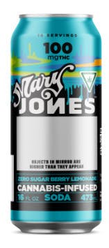 Mary Jones | Berry Lemonade | Soda | 100mg (Zero Sugar)