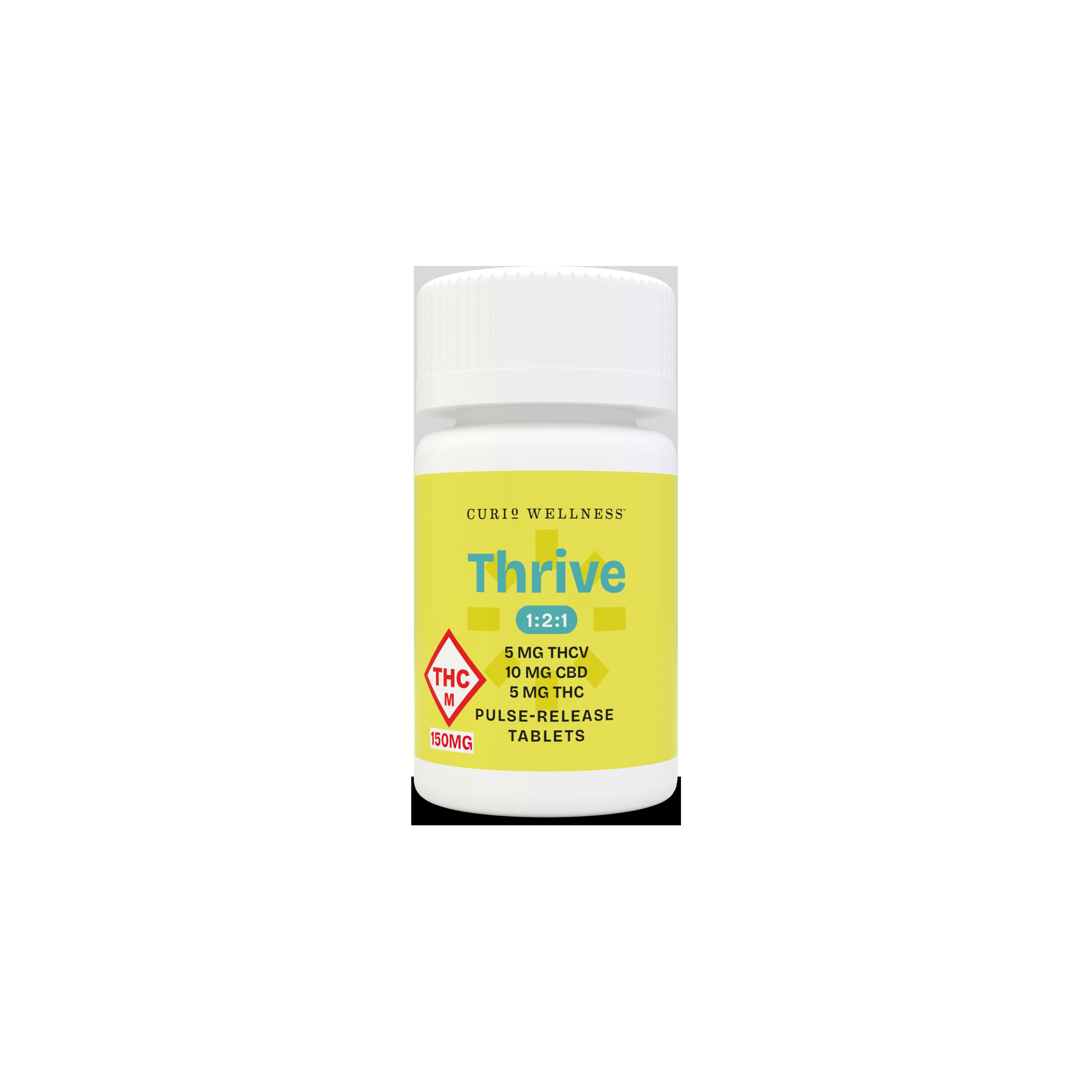 THRIVE TABLETS || 150MG {30PK} 1:2:1 THCV/CBD/THC