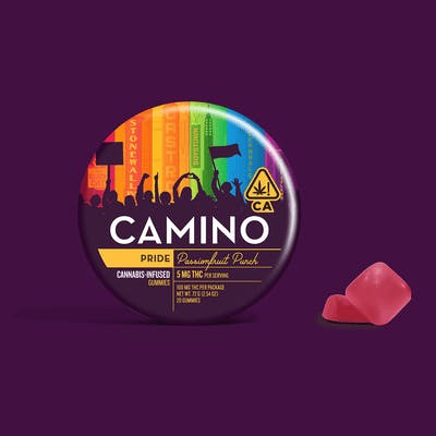 Camino Gummies 100mg: Pride Passionfruit Punch (sh