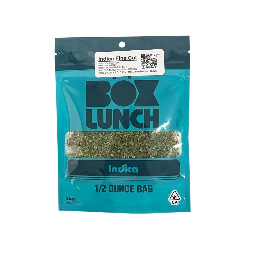 Box Lunch Platinum Kush Indica | Shake 1pk | 14G