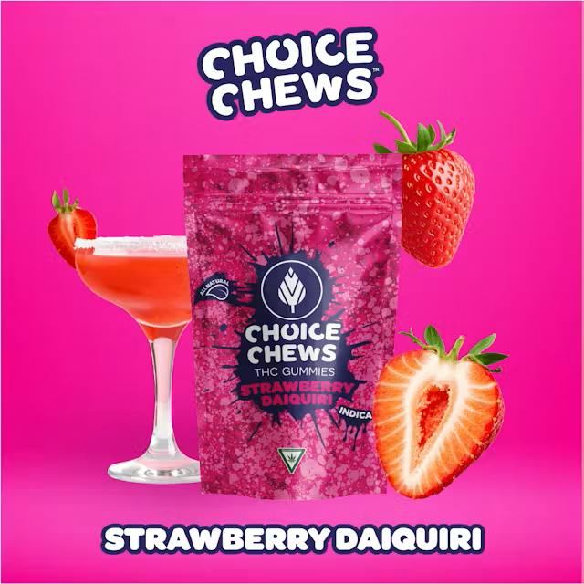 CHOICE - Strawberry Daiquiri Gummies 200mg