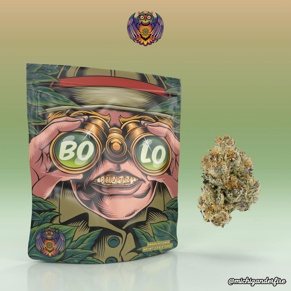Michigander Fire - Bolo Runtz 3.5g cannabis product