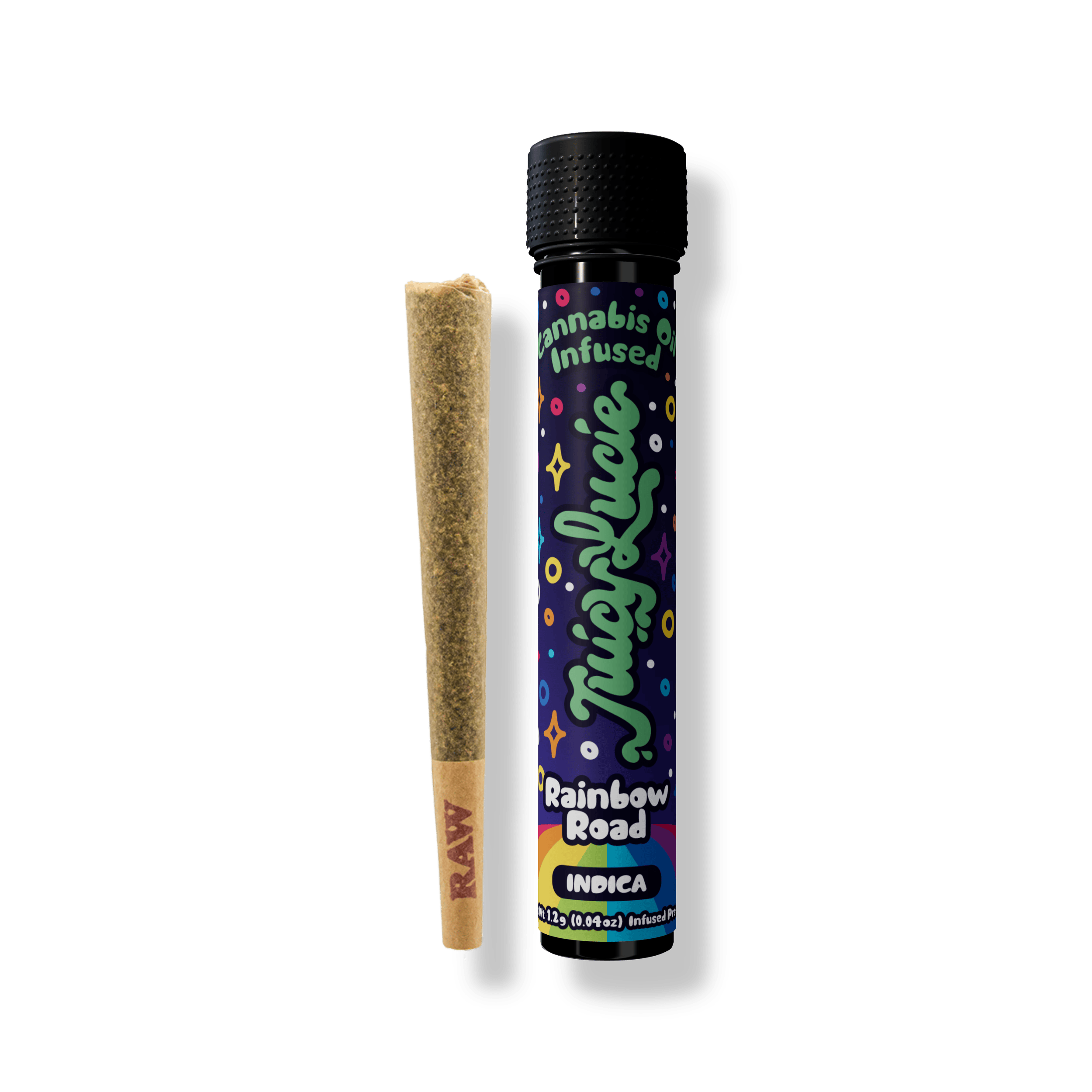 Juicy Lucie - Rainbow Road Infused Pre-Roll 1.2g