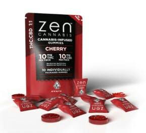 Cherry 1:1 THC:CBD 10-Pack Gummies