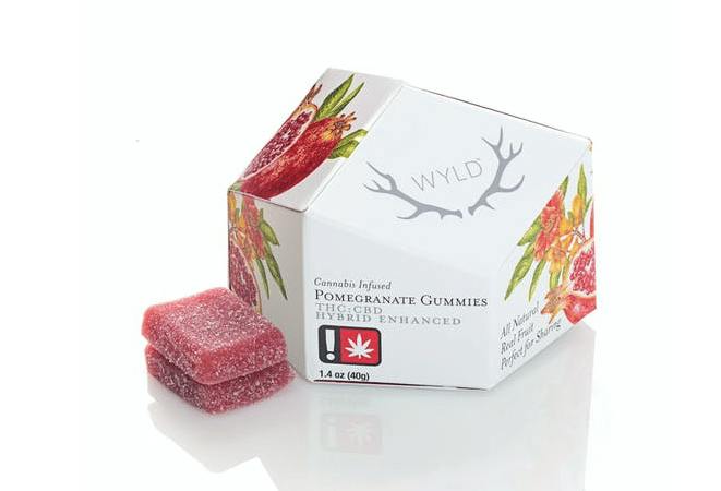 POMEGRANATE 1:1 CBD/THC GUMMY PACK