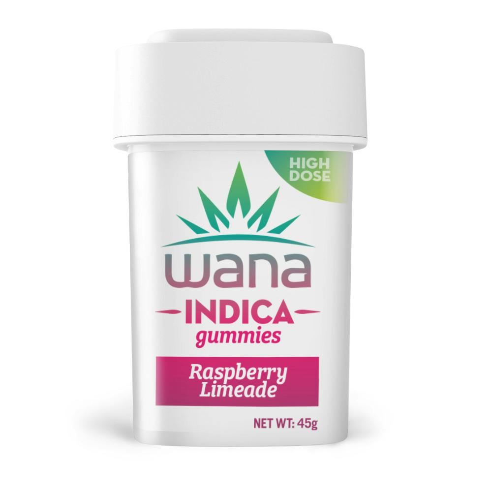 WANA - RASPBERRY LIMEADE - GUMMIES - [300MG] - 10PK - INDICA