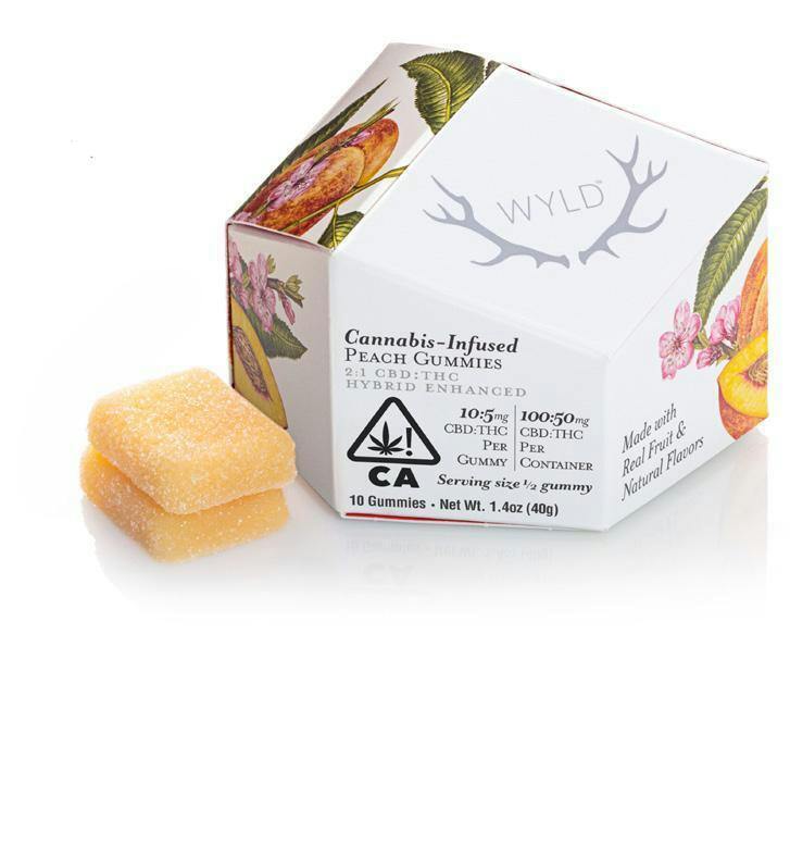 Wyld - Peach Gummy 2:1 (100mg)