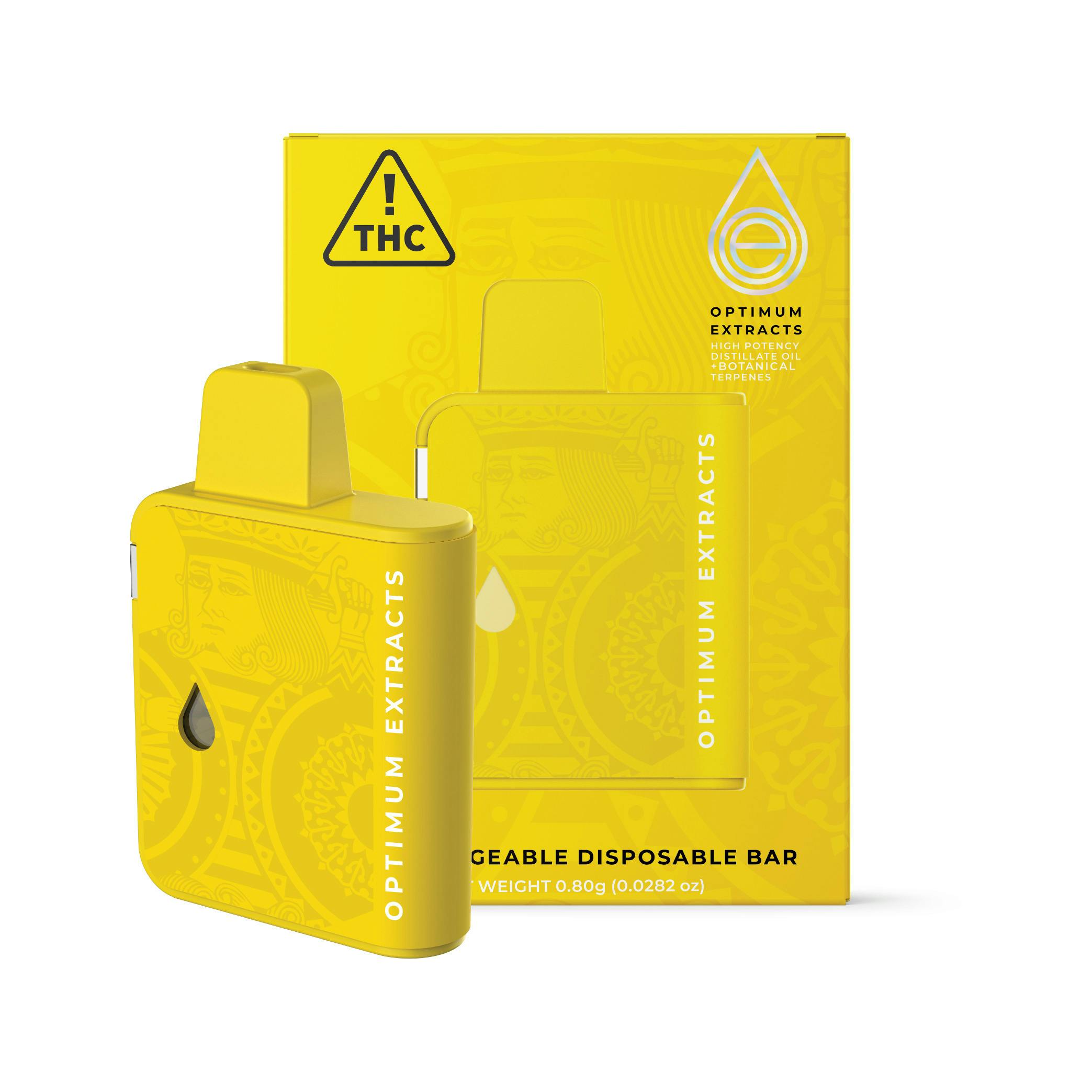 Optimum Extracts - Blackberry Crumble Kush Disposable (0.8g)