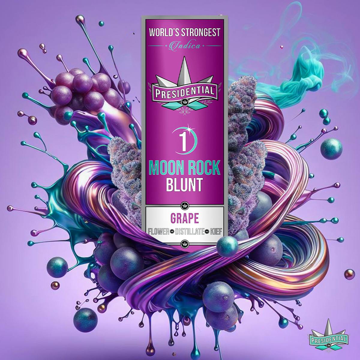 Presidential - Grape Moon Rock Blunt (1.5g)