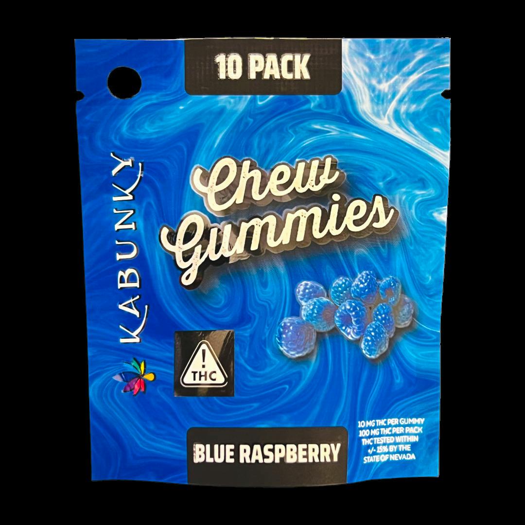Kabunky - Sour Blue Raspberry Gummy (100mg)