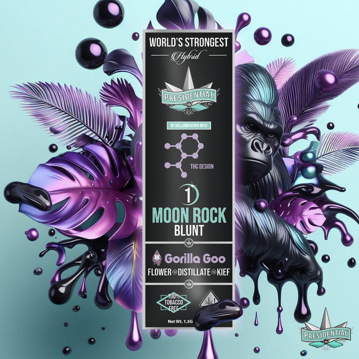 Presidential - Gorilla Goo Moon Rock Blunt (1.5g)