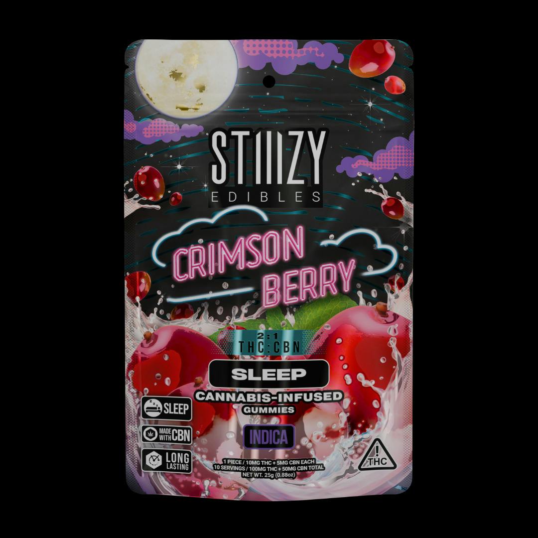 Stiiizy - Crimson Berry Gummy 2:1 (100mg)