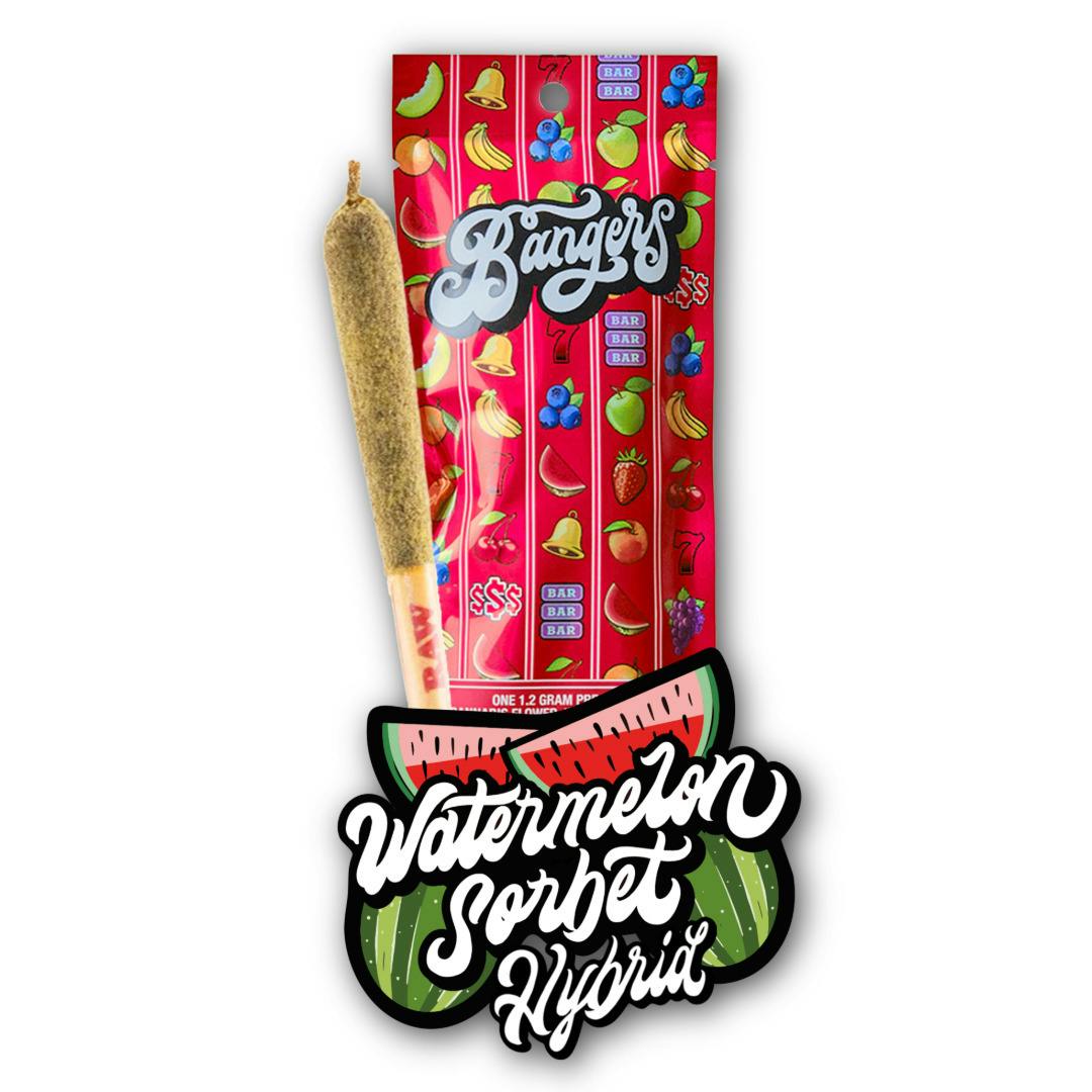 Bangers - Watermelon Sorbet Infused Pre-Roll (1.2g)