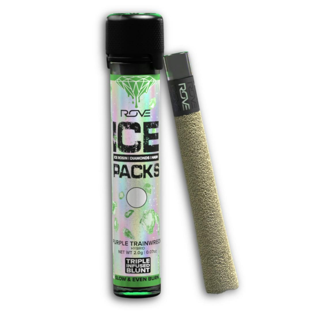 Rove - Purple Trainwreck Ice Packs Infused Blunt (2g)
