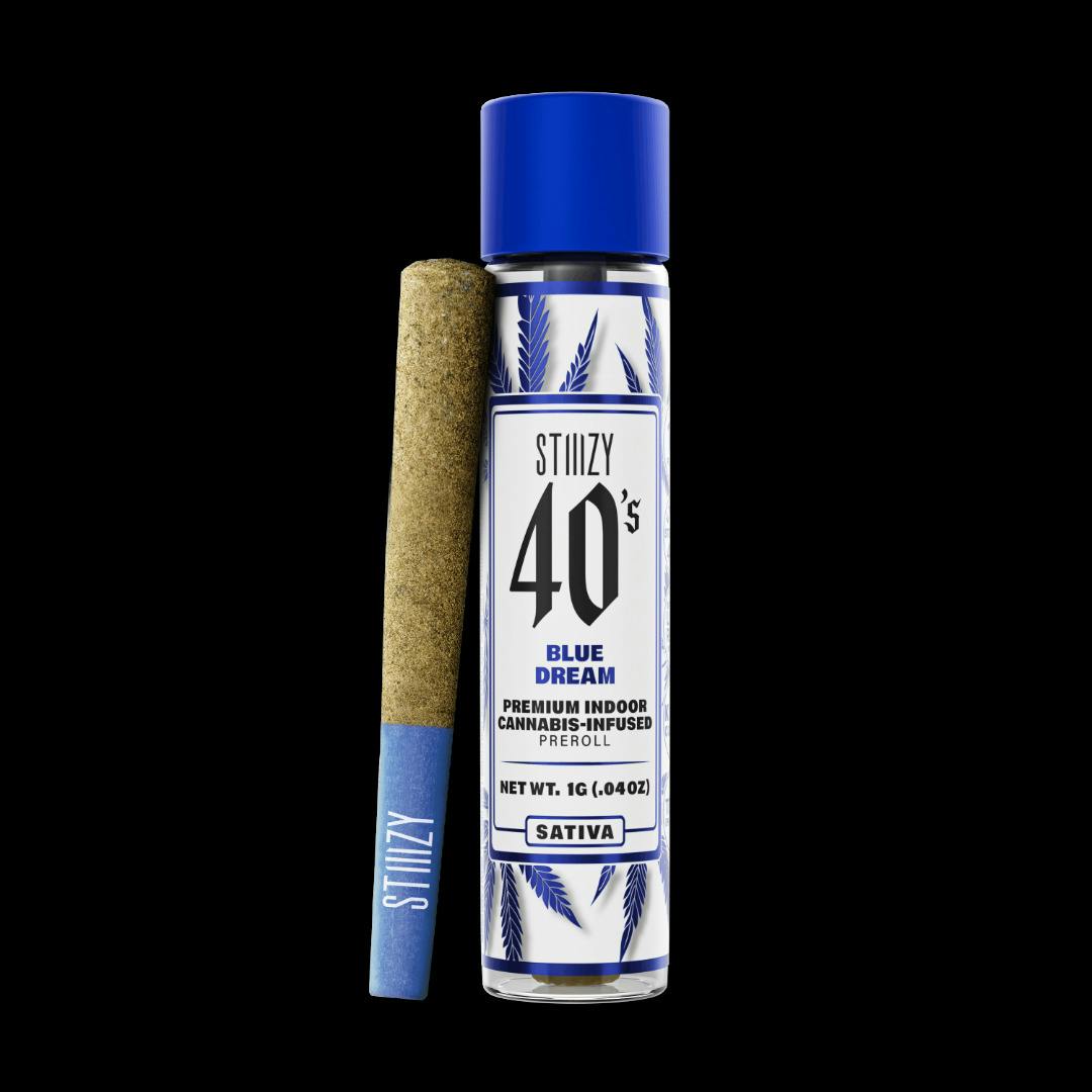 Stiiizy - Blue Dream 40s Infused Pre-Roll (1g)