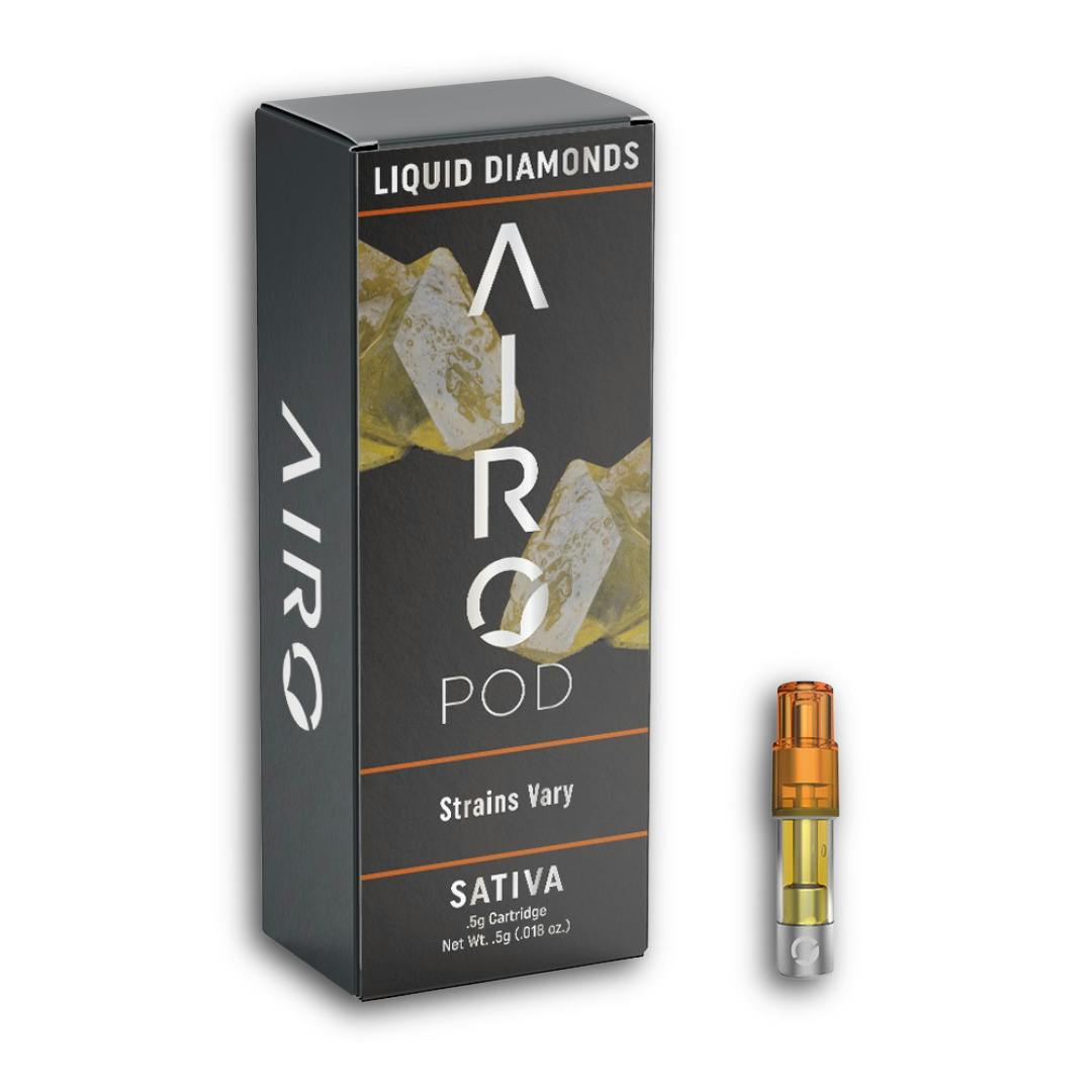 AiroPod - Lemon Z X Red Velvet Liquid Diamonds Cartridge (1g)