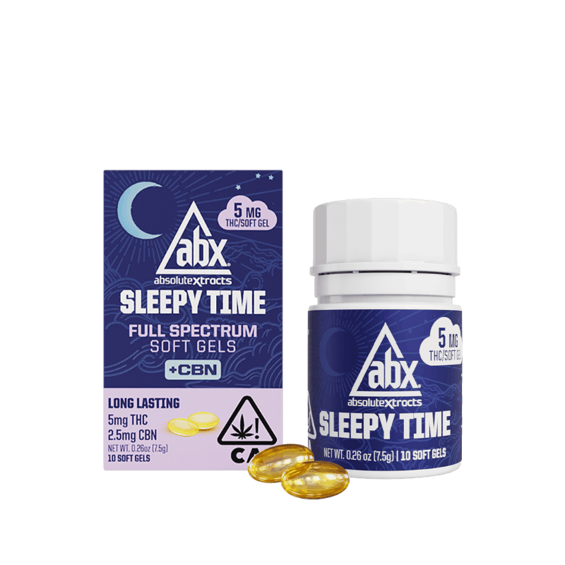 ABX Sleepy Time CBN Soft Gels 25mg 10ct
