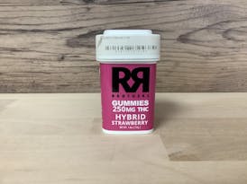 Strawberry 250MG Gummie - RR - Hybrid