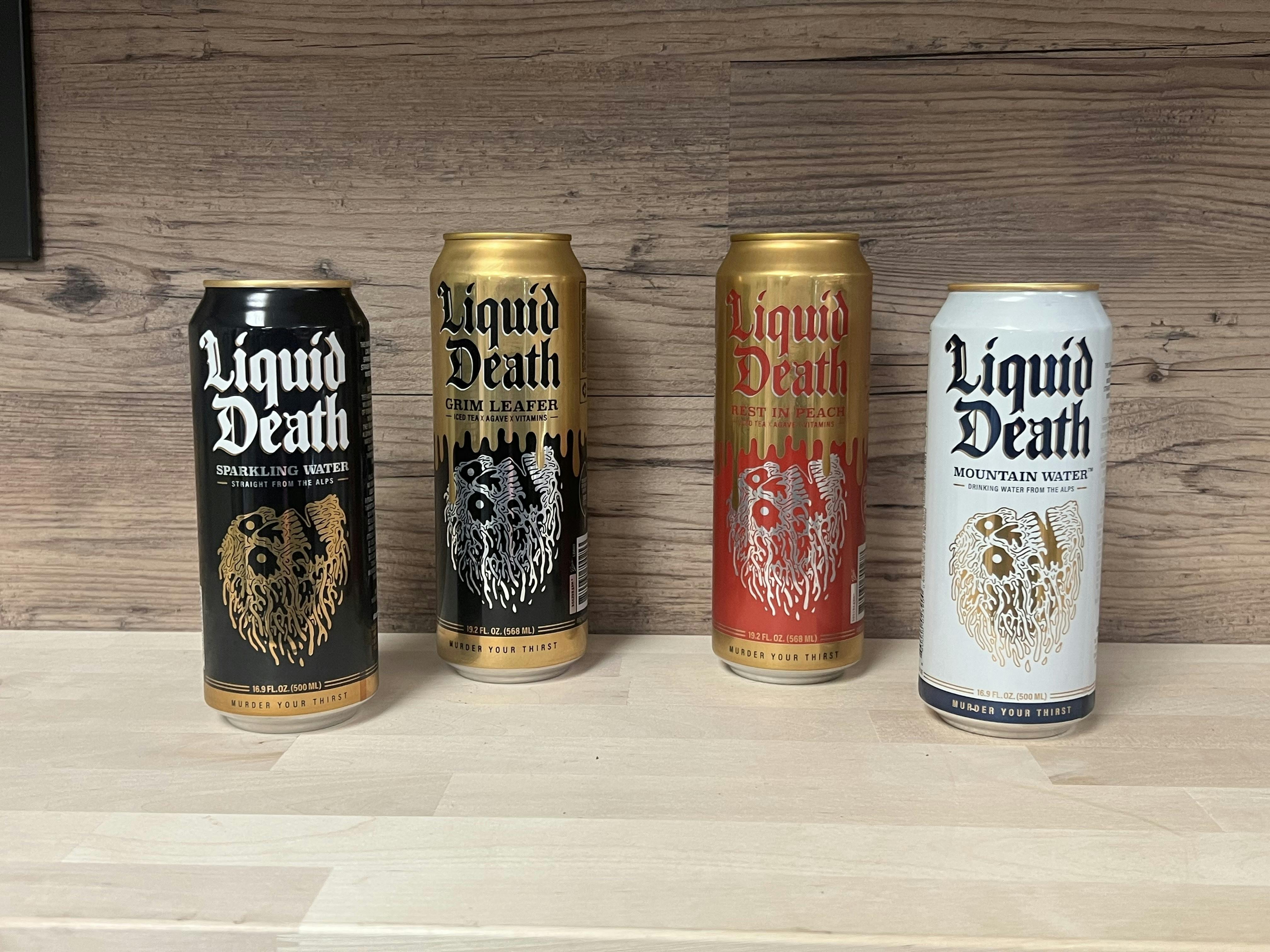 Liquid Death Drinks at Greencraft Medical Cannabis Dispensary (Tulsa)
