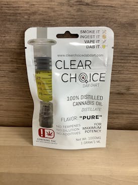 1000MG Clear Choice Dart Dab - Canna Basics - Hybrid