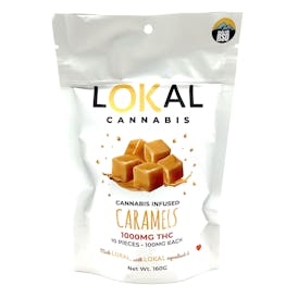 Caramel 1000MG/10Pk - Lokal - Hybrid