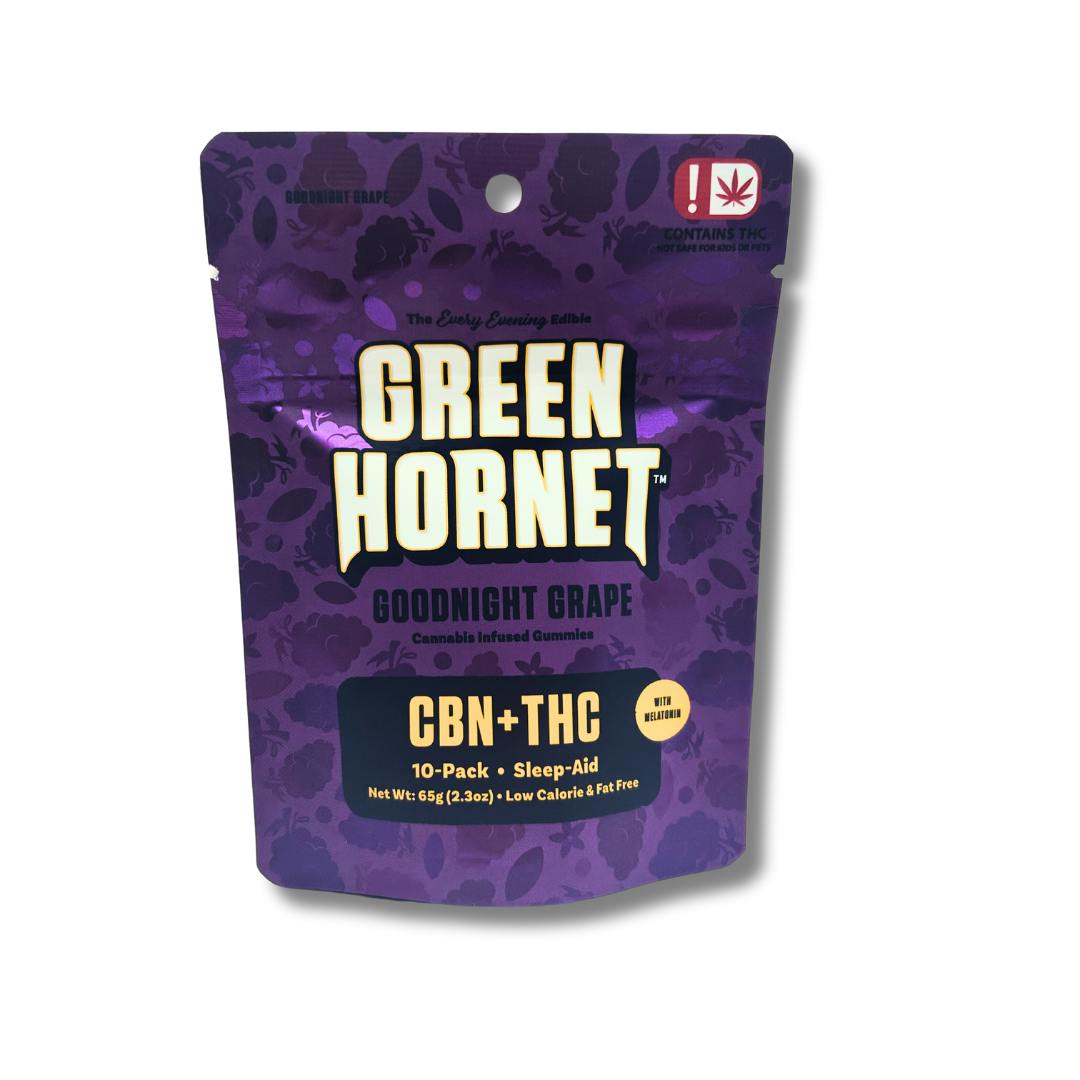Green Hornet - Goodnight Grape - CBN + THC