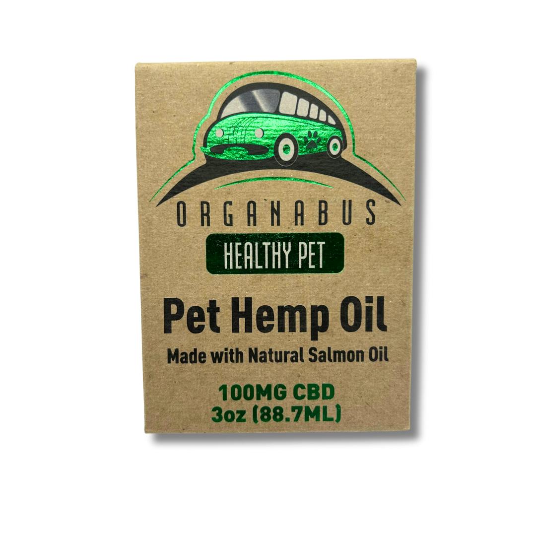 organic pet hemp oil salmon flavored