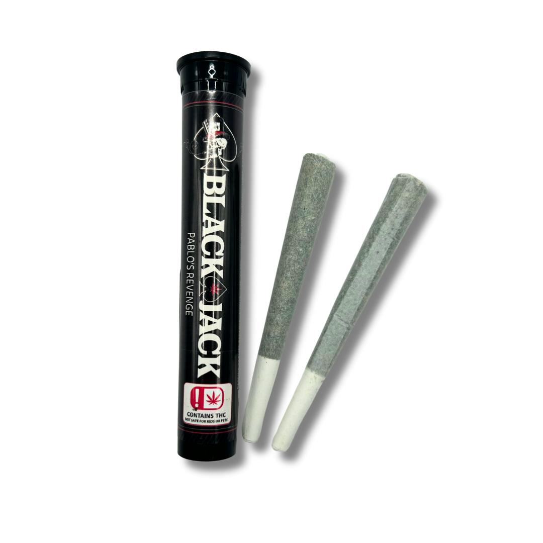 Blackjack | Pablo's Revenge | Infused Joints | 1.2g each | 2pk