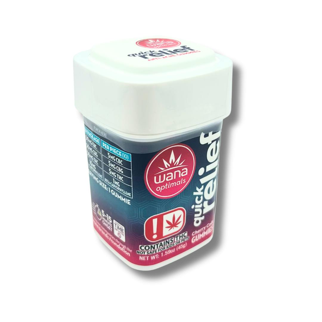 Wana - Quick Relief - Cherry Cola - Anti-Ache Gummies