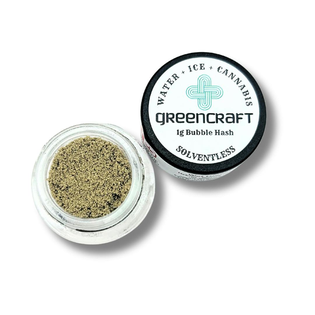 GREENCRAFT BUBBLE HASH 1G - WET DREAM