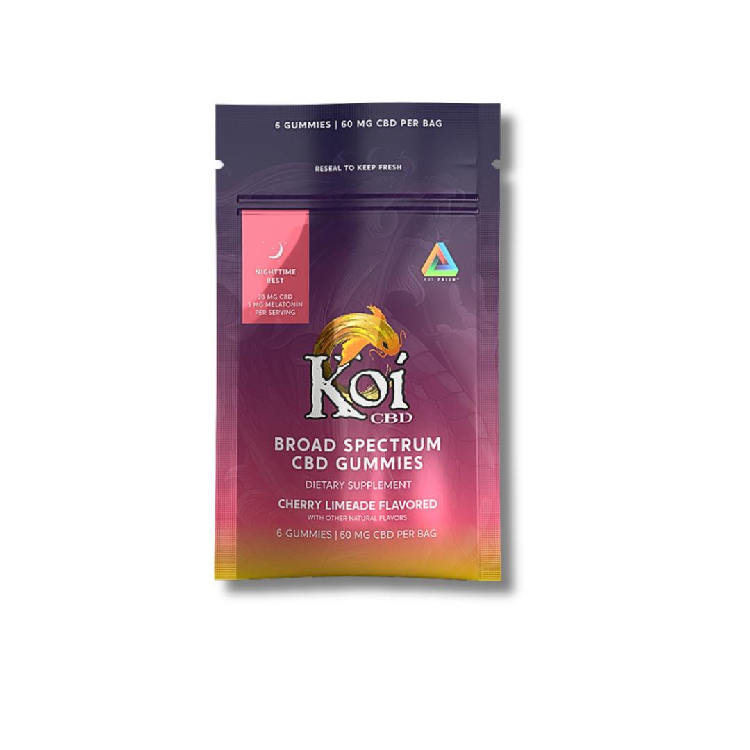 KOI -CBD gummies-NIght time-60 mg CBD