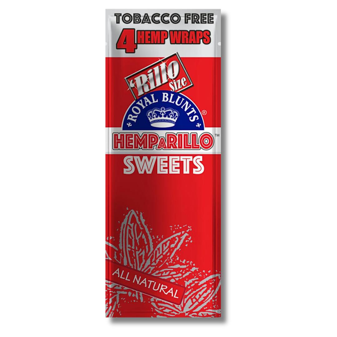 HEMPARILLO - ROYAL BLUNTS - SWEETS 4 PK