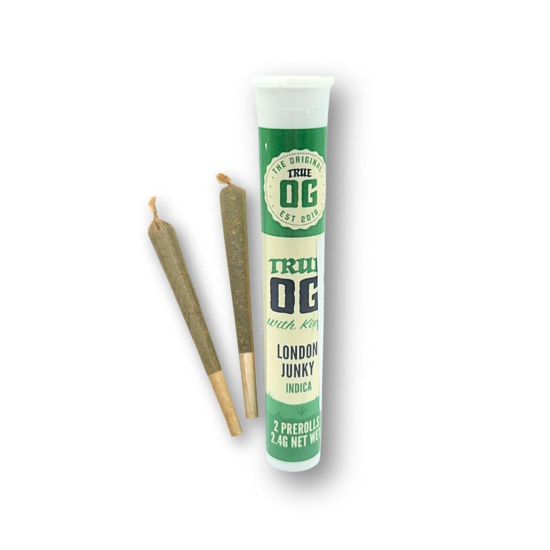 True OG | London Junkie | Infused Joints | 1.2g each | 2pk by TRUE OG
