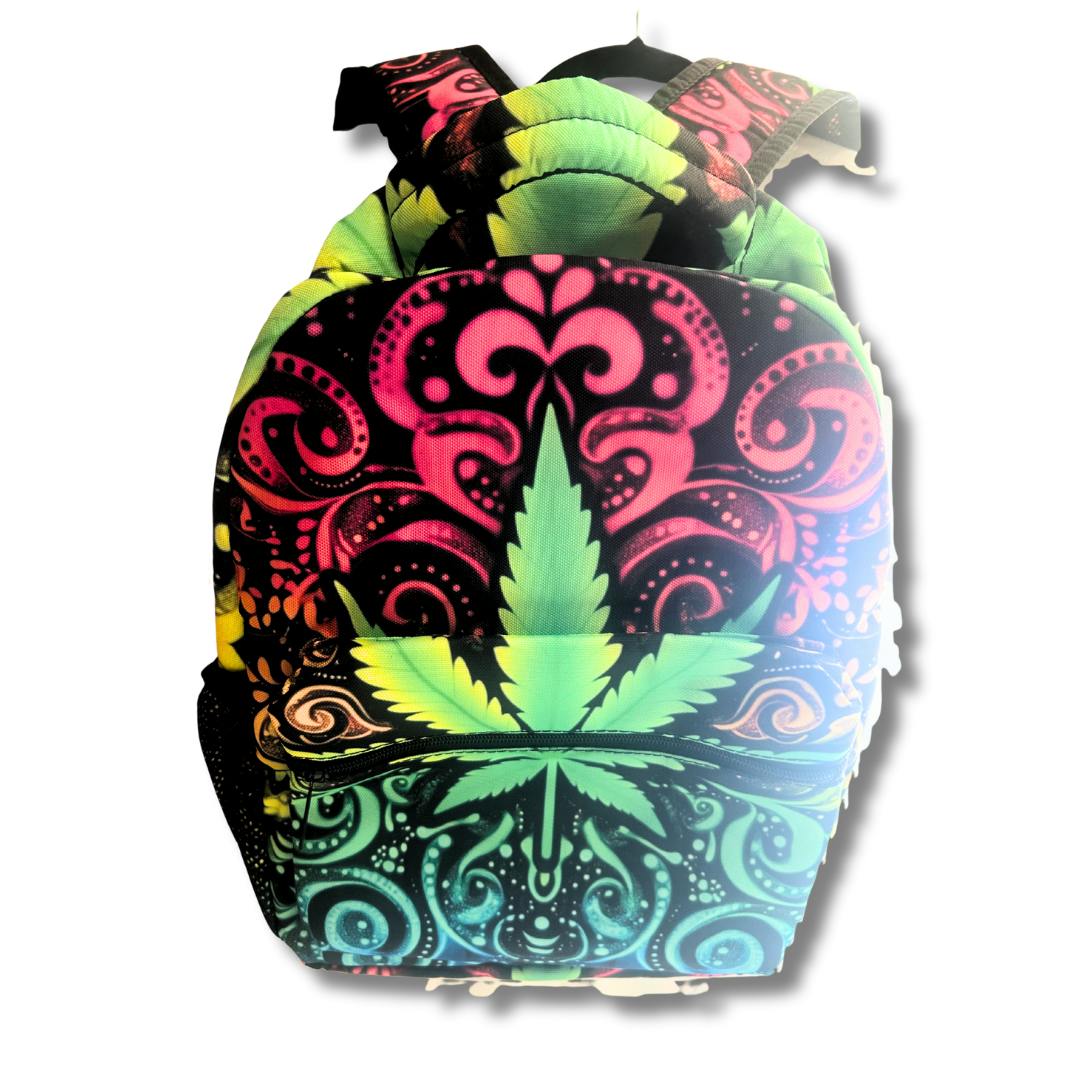 Leaf print Backpack
