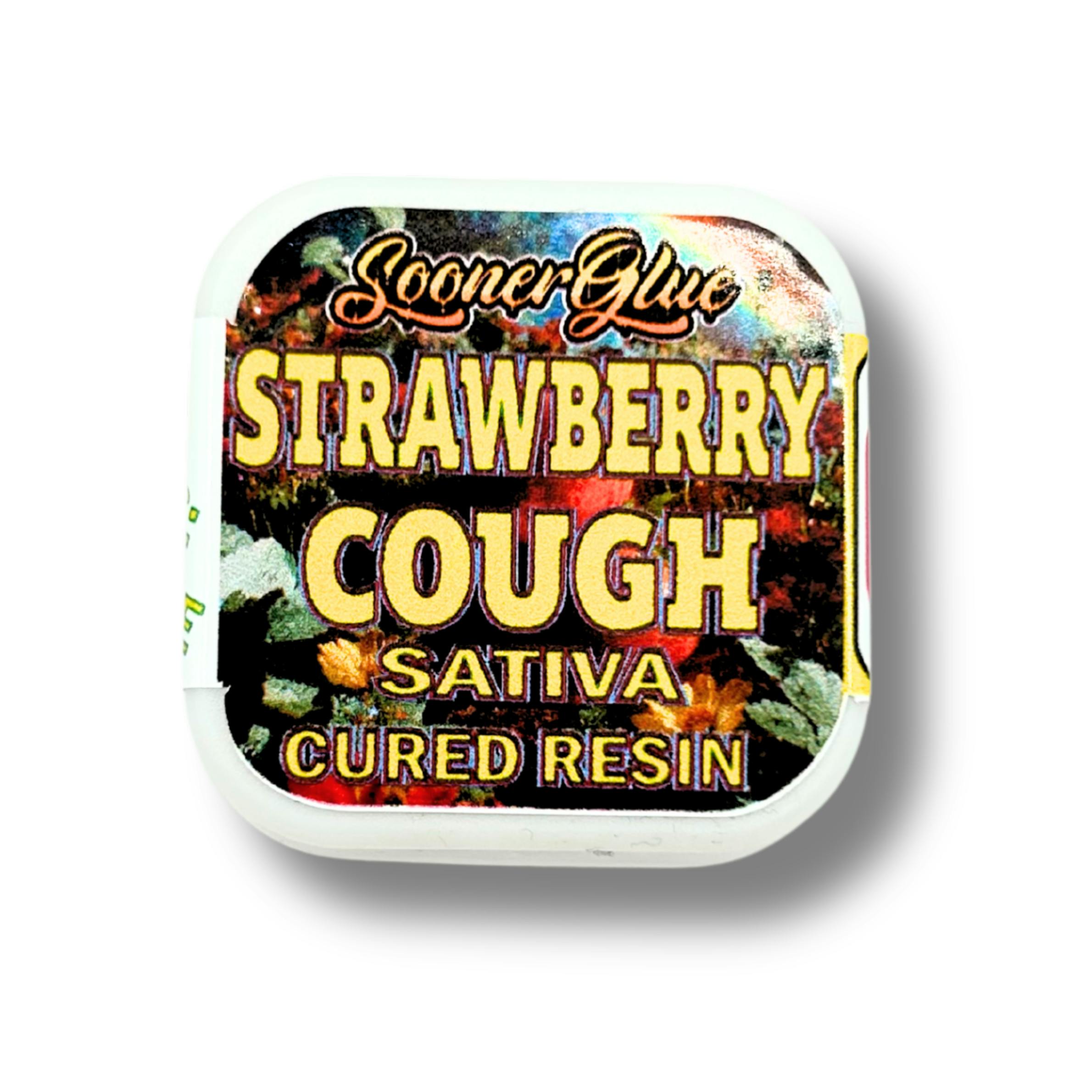 SOONER GLUE - Cured Resin - Strawberry Cough | Sativa 1G