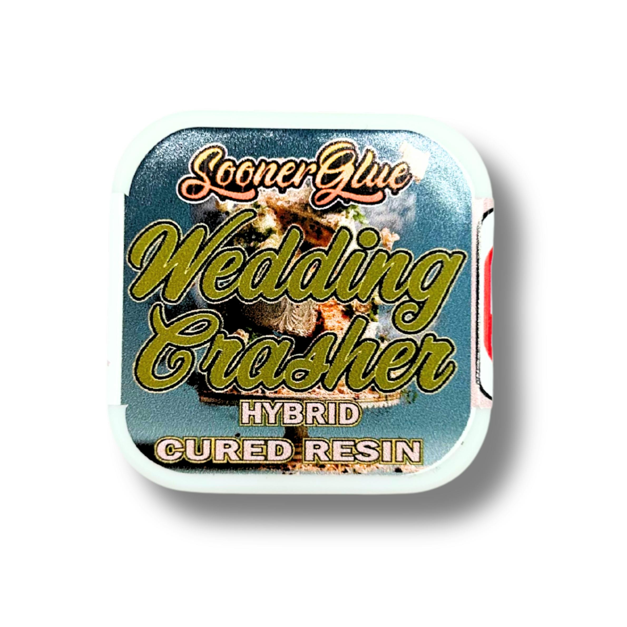 SOONER GLUE - Cured Resin - Wedding Crasher - 1g