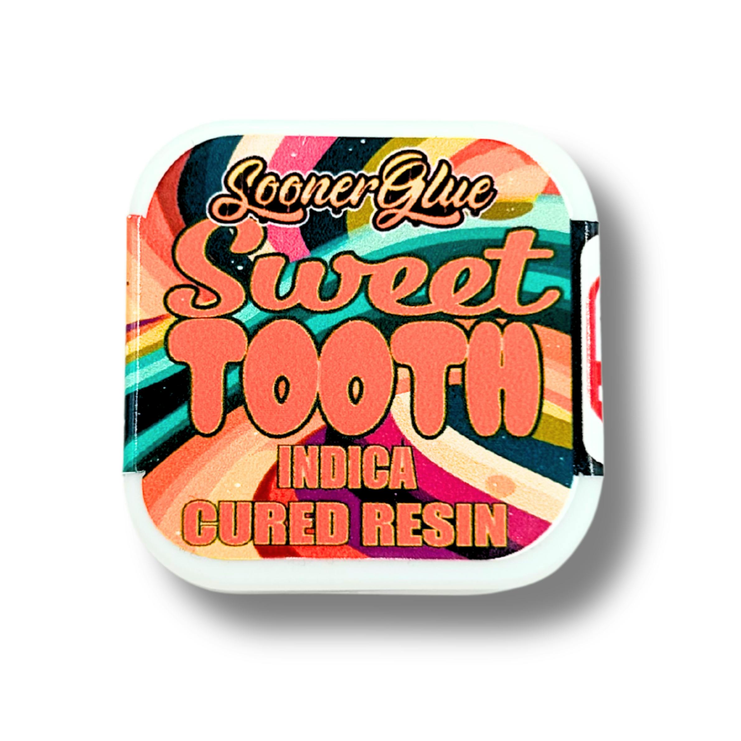 SOONER GLUE - Cured Resin - Sweet Tooth | Indica - 1g