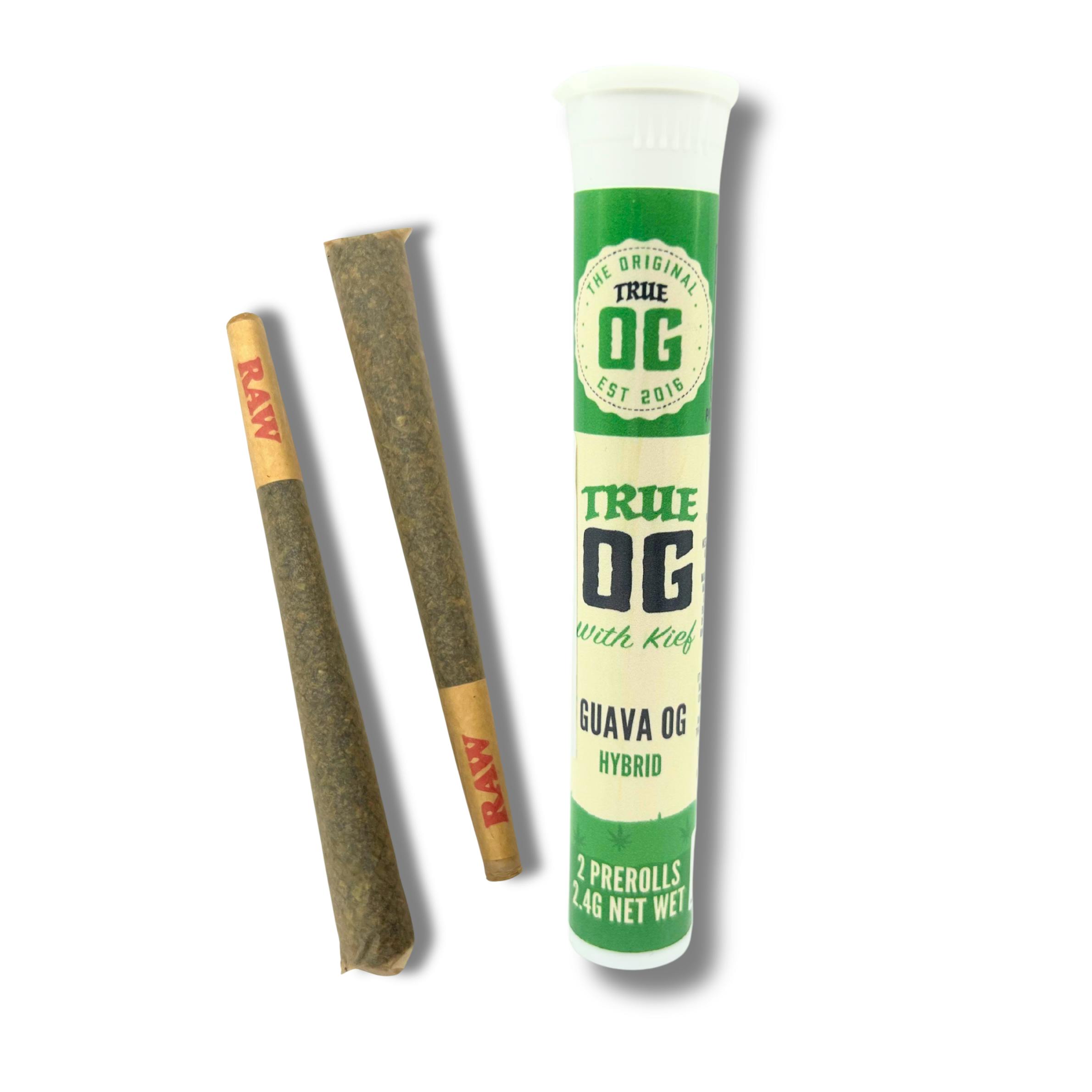 True OG | Guava OG | Infused Joints | 1.2g each | 2pk by TRUE OG