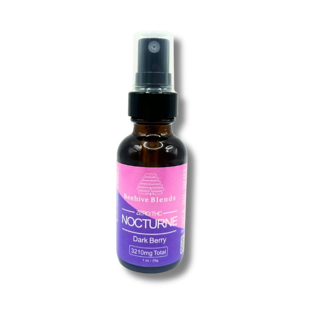 Beehive Blends - CBD Nocturne Oral Spray - Dark Berry