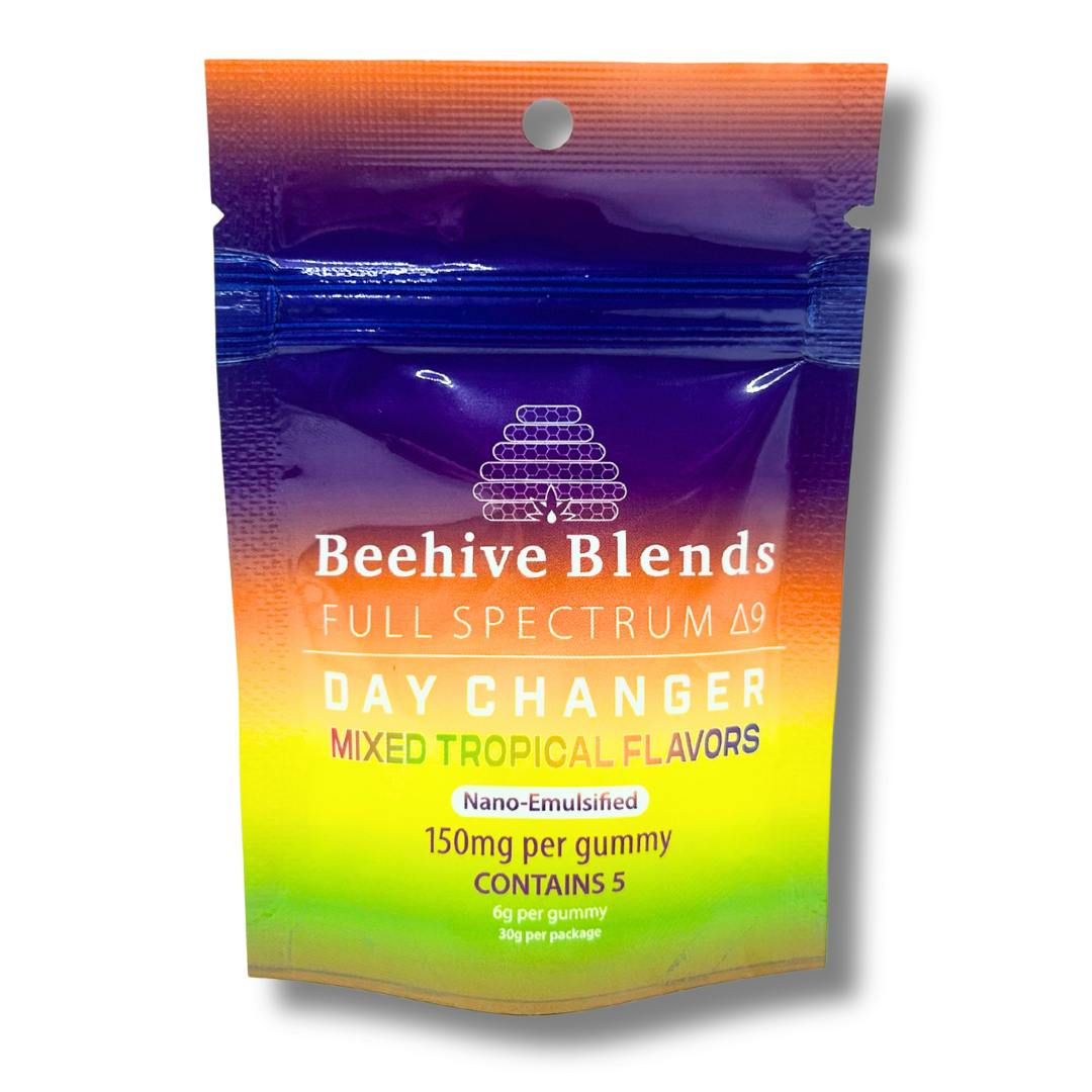 Beehive Blends - CBD Day Changer Nano Gummies - 5 Pack - 750mg