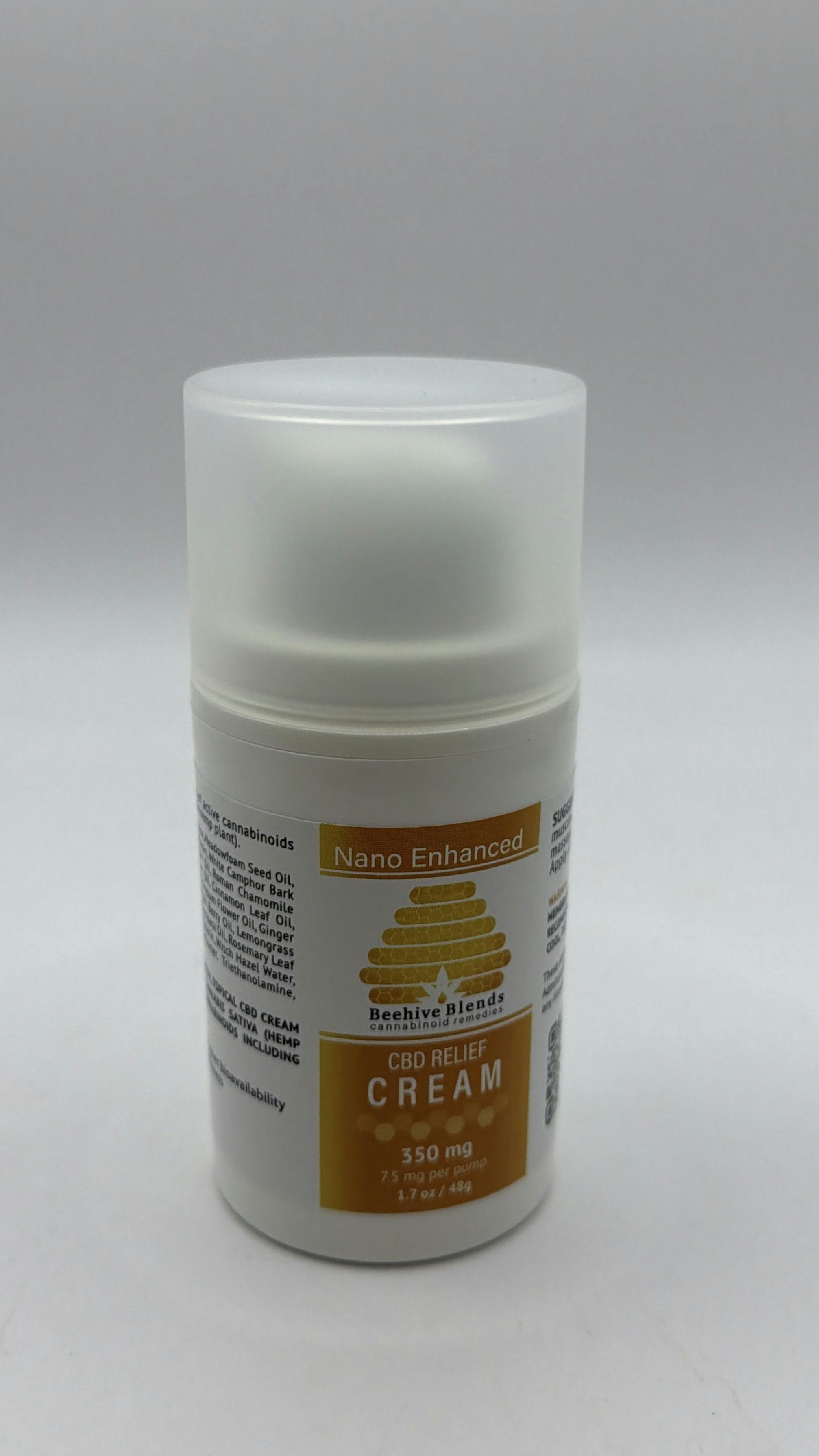 Beehive Blends - CBD Relief Cream 350mg