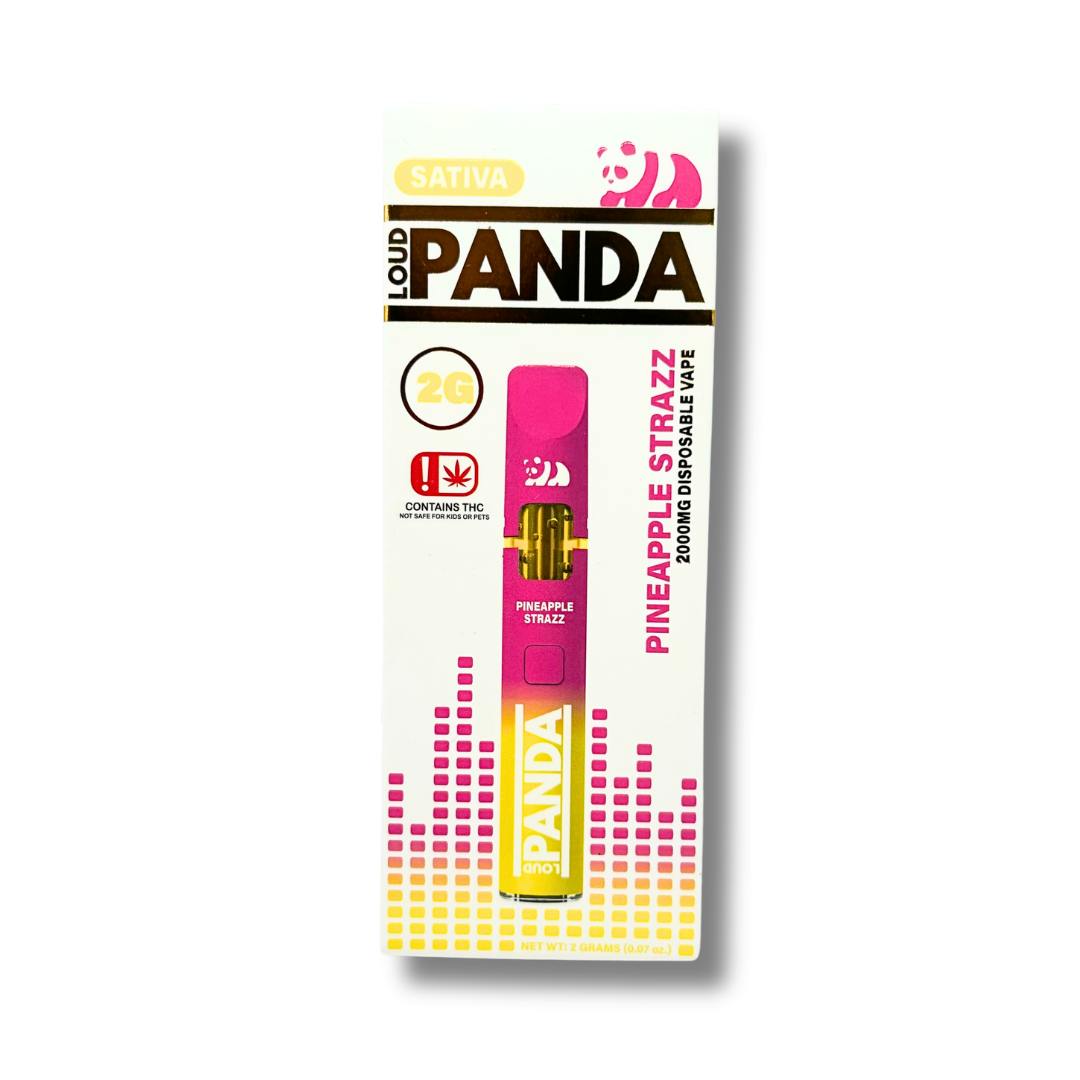 Loud Panda - Pineapple Strazz - 2G - Disposable Vape