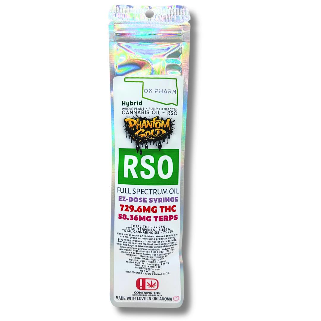OK PHARM - RSO - 1G - PHANTOM GOLD - HYBRID