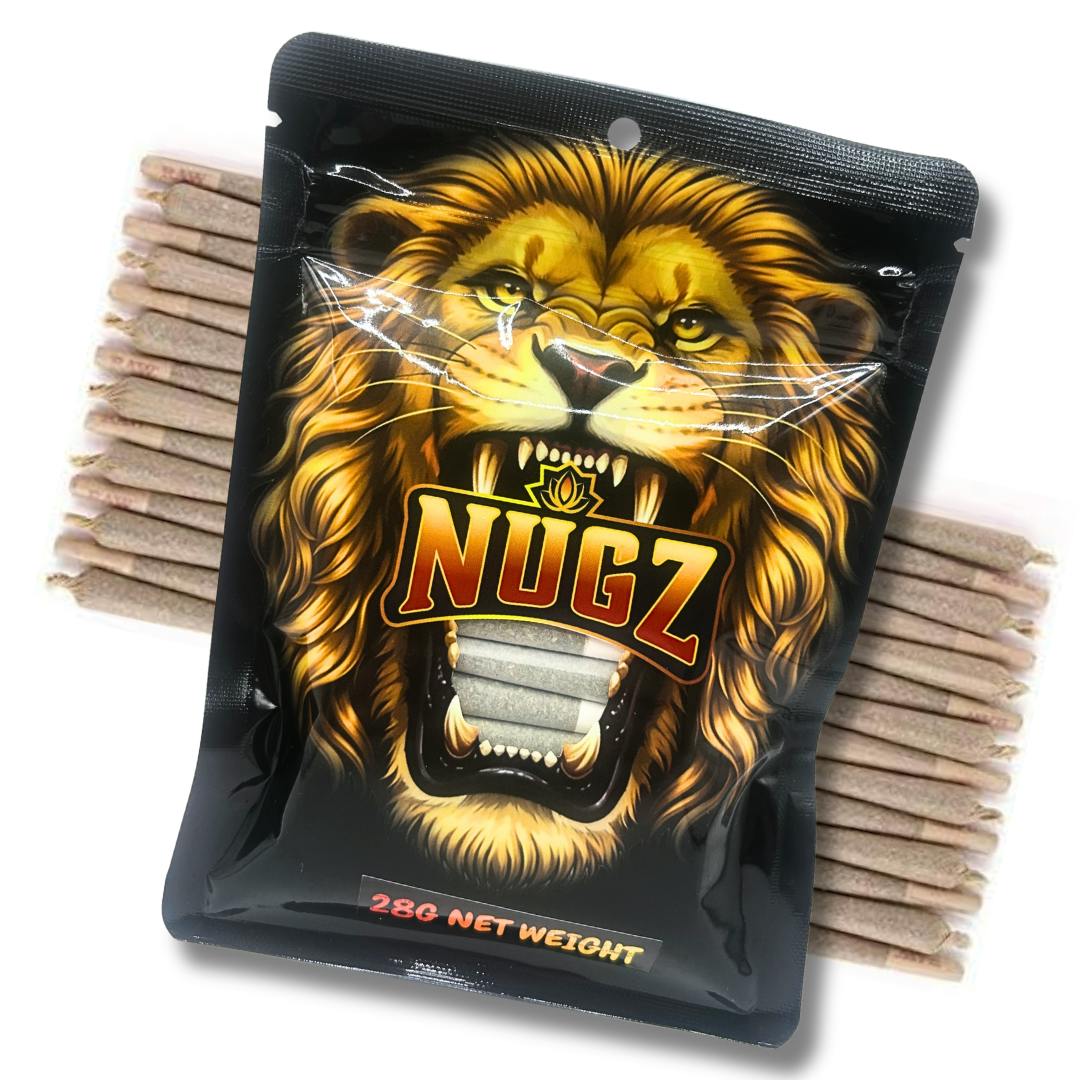 Nugz - Blueberry Muffin - 28g Pk Pre-rolls