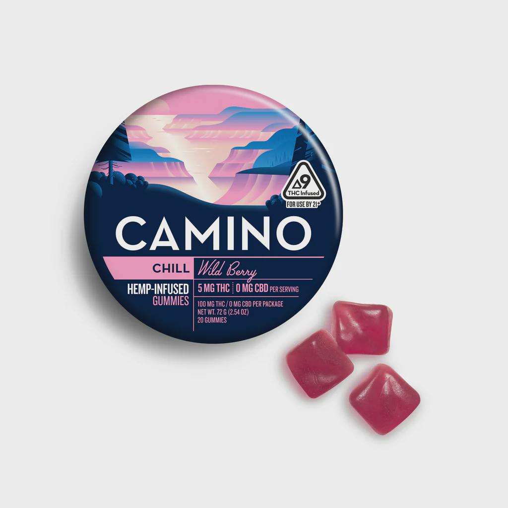 Camino - Wild Berry Chill Gummies 20pk - 100mg