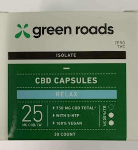 Green Roads Isolate Relax Caps