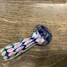 3.5in Spotted Glass Pipe